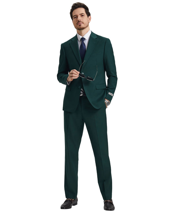 Green Stacy Adams Men's Suit