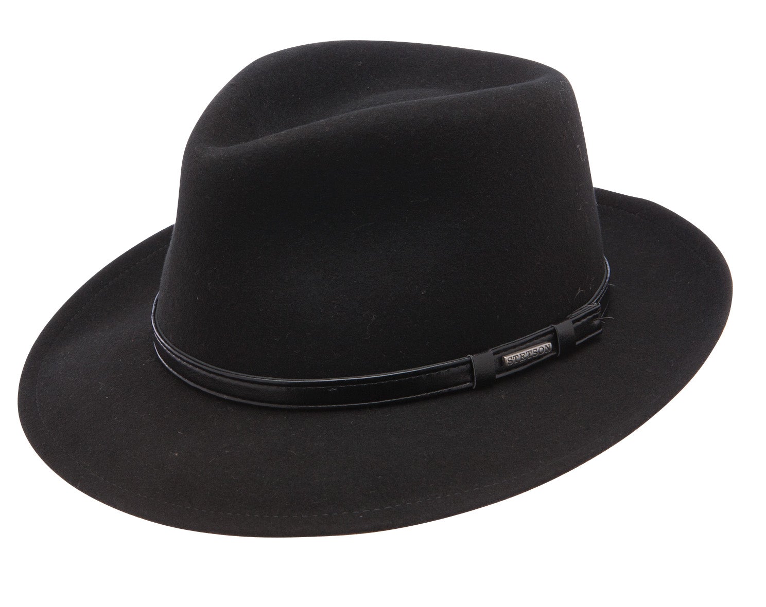 Stetson I Cruiser Wool Felt Fedora I Black