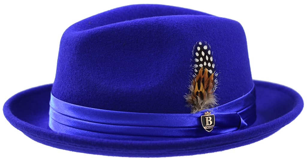 Bruno Capelo Giovani Fedora UN-108 Royal Blue