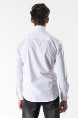 Barabas Long Sleeve Classic Fit Shirt White