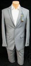 Caravelli S600512H Kenzo Slim Fit 2 Pcs Suit Light Gray