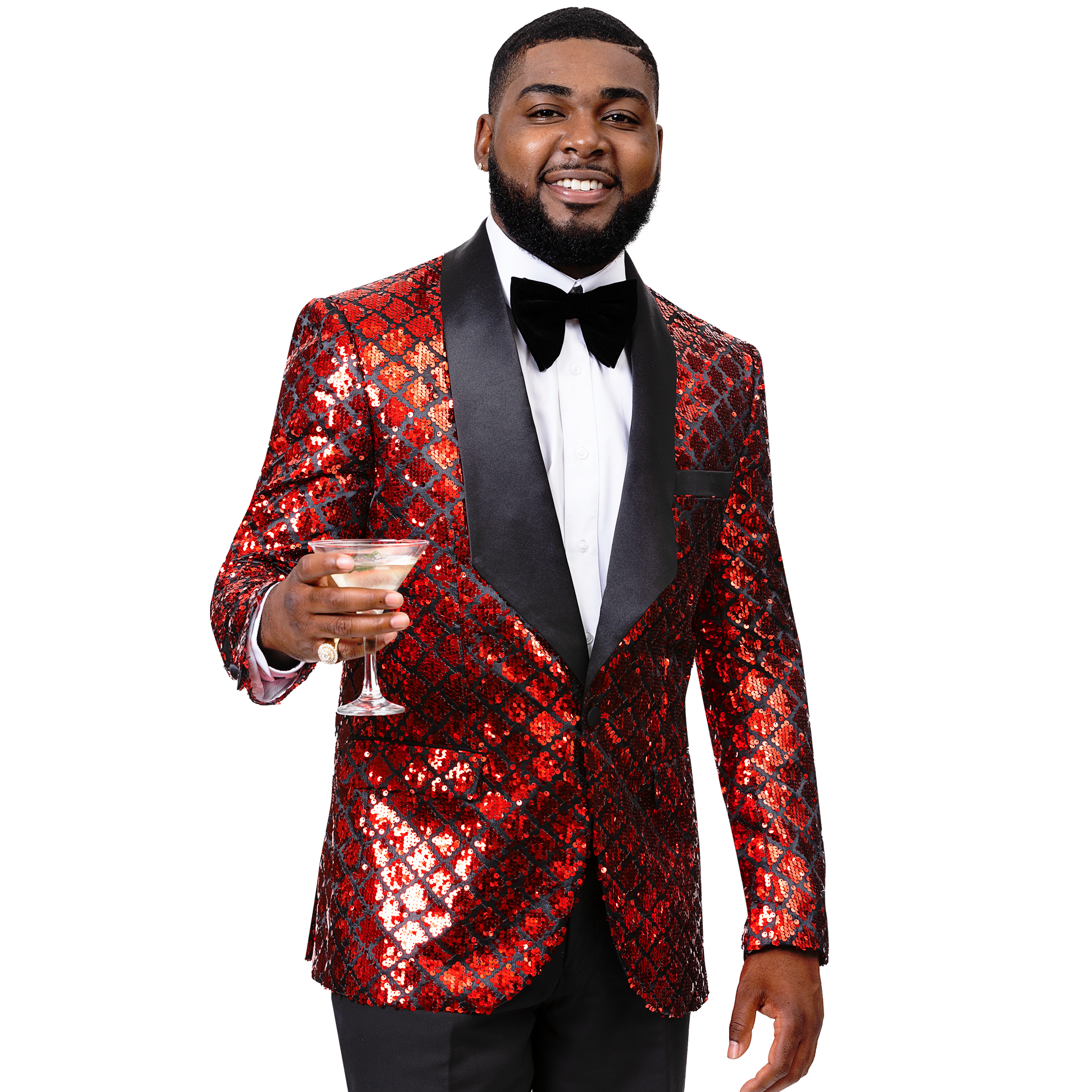 Kent & Park Blazer J56 Black-Red