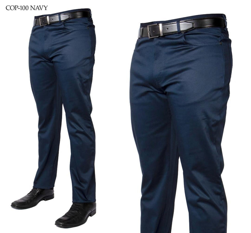 Prestige COP-100 Tailored Denim Pants Navy