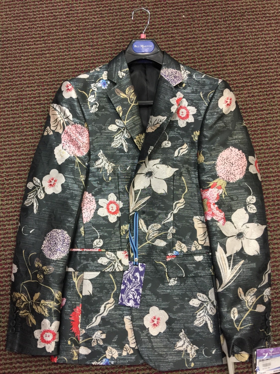 BLU MARTINI I 9256 COUNTY SPORT COAT I MULTI COLR