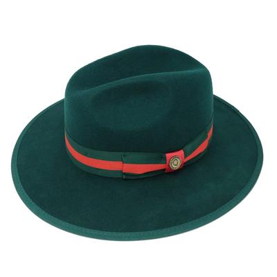 Bruno Capleo WE-970 Wesley Hat Dark Green