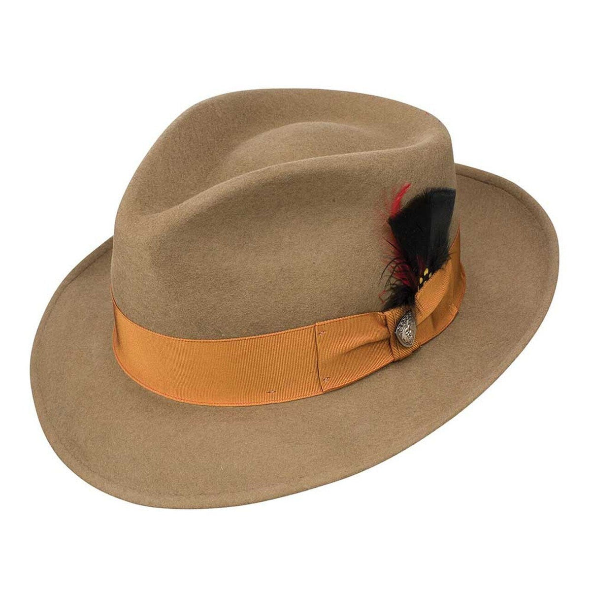 Stetson Strand II Felt Fedora Camel