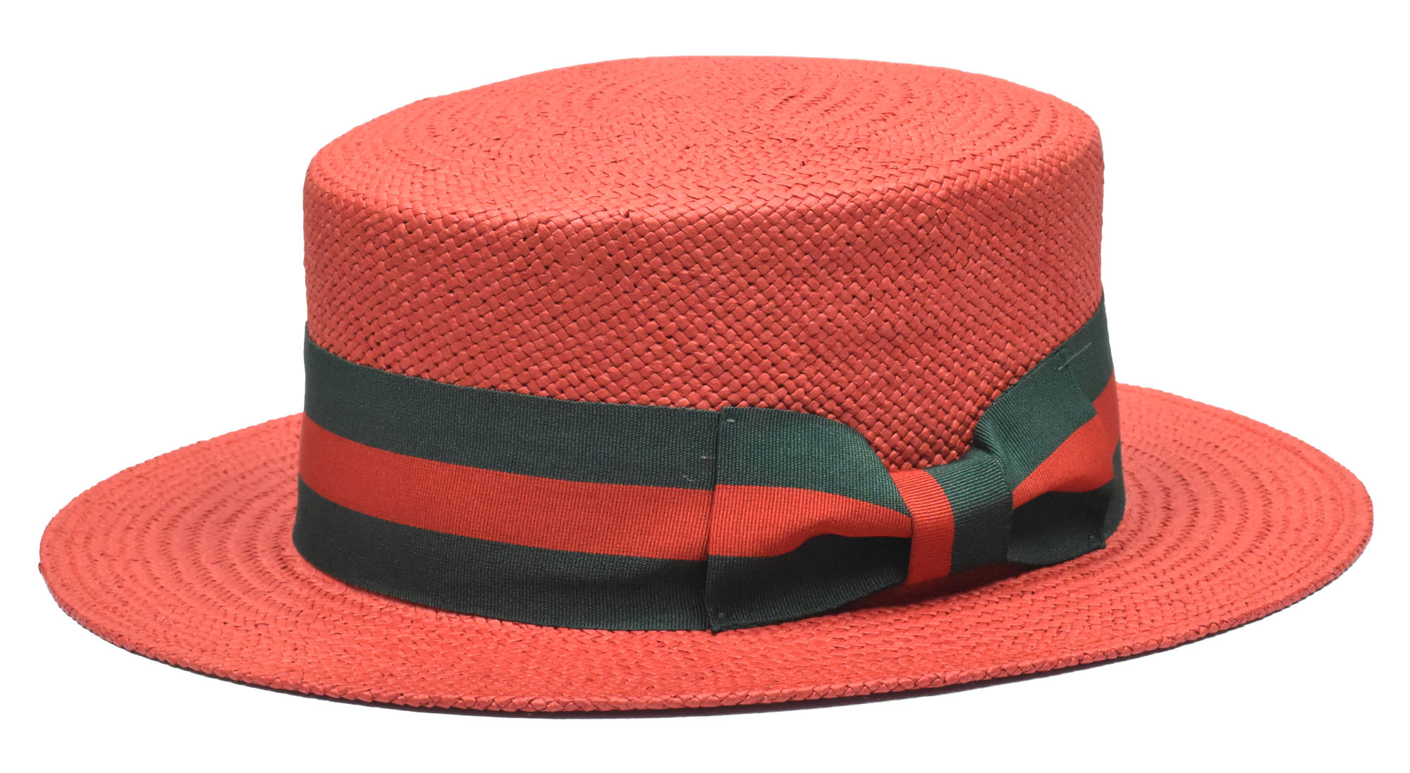 Bruno Capleo Boater BC-637 Red/Green