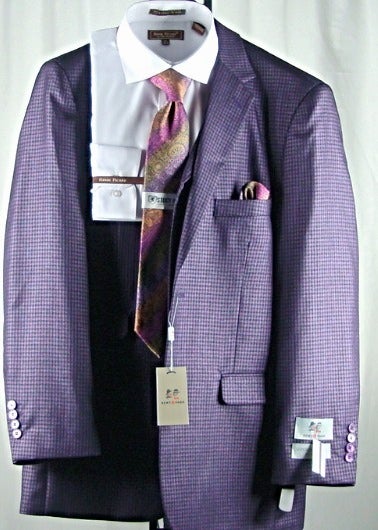 M2694.KNET & PARK SUIT-GRAPE