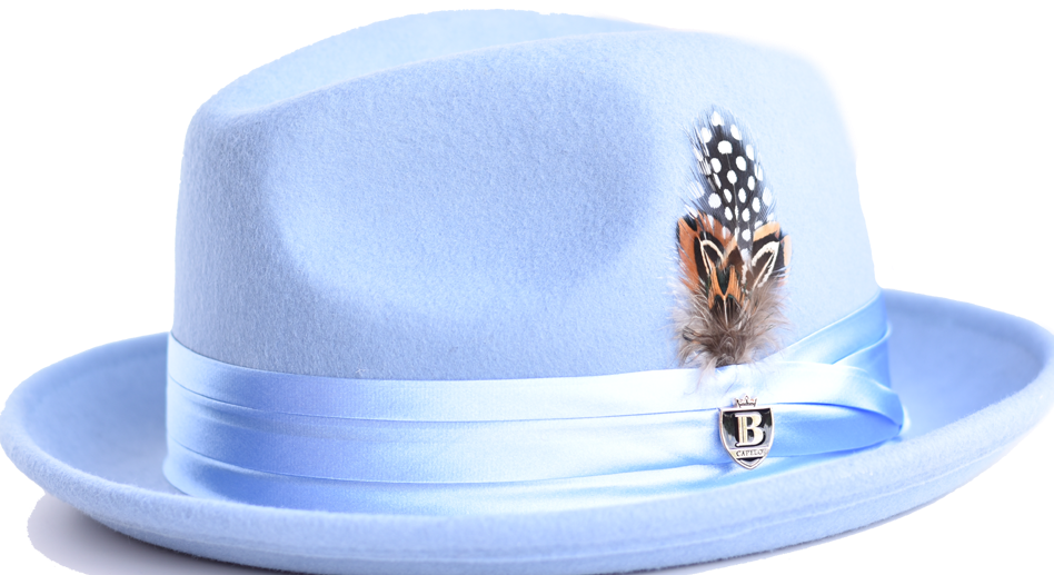 Bruno Capelo Giovani Fedora UN-120 Light Blue