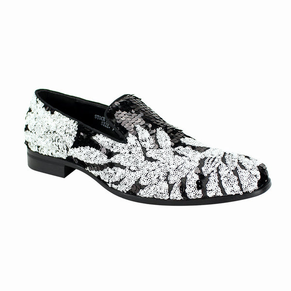 AFTER MIDNIGHT SHOES | 6733 | BLACK-WHITE