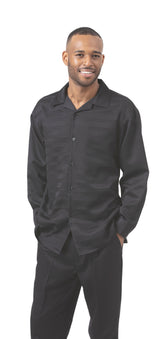 MONTIQUE I 1939   I  LONG SLEEVE  WALKING SUIT  I BLACK