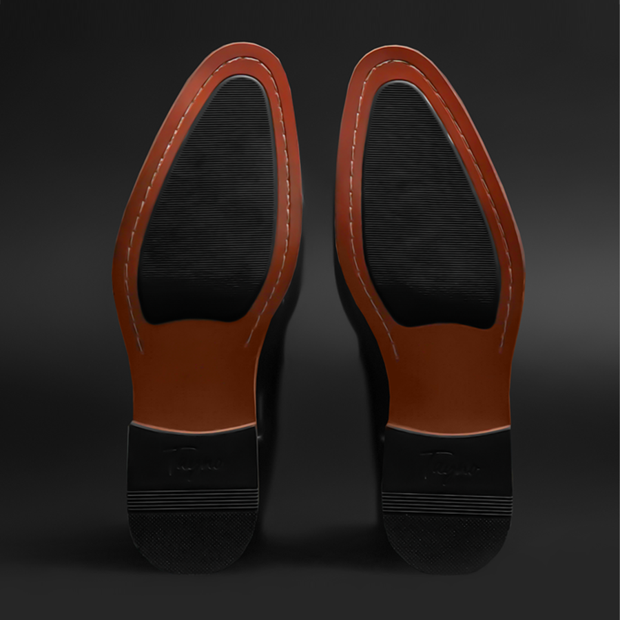 TAYNO I VIPER 1  DRESS LOAFER WITH CRYSTAL  I  BRONZE