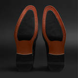 Tayno Viper Dress Loafer With Crystal Black