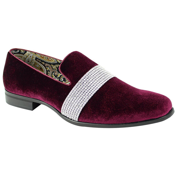 AFTER MIDNIGHT SHOES | 6715 | BURGANDY-SILVER