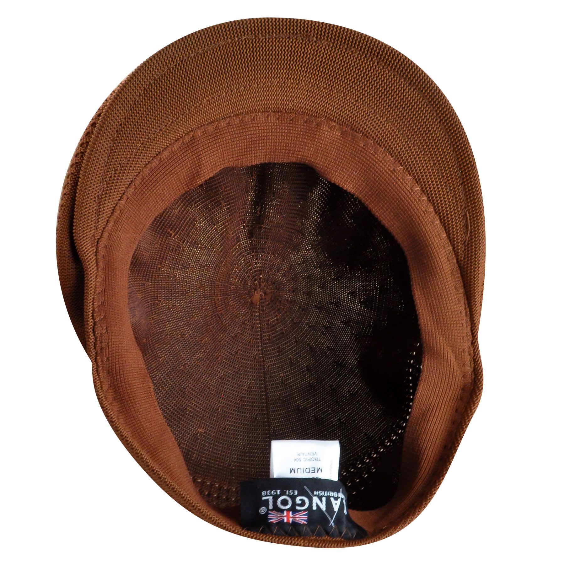 Kangol 0290BC Vent Air Cap Cognac