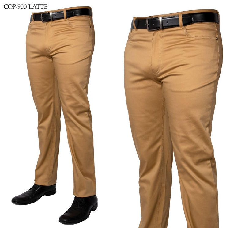 Prestige COP-100 Tailored Denim Pants Latte