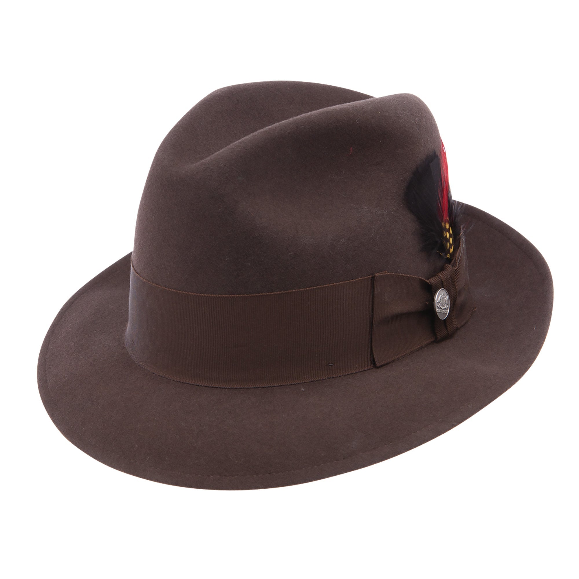 Stetson Frederick Wool Felt Fedora Mink