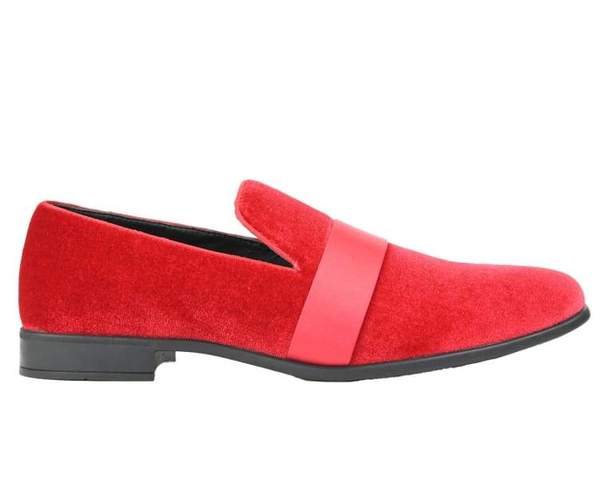 Amali Knight Velvet Smoker Red