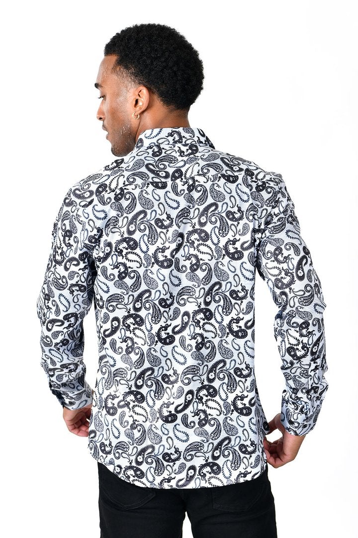 Vassiri By Barabass Long Sleeve Shirt Black