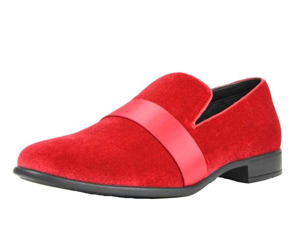 Amali Knight Velvet Smoker Red