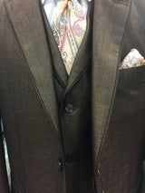 FALCONE I 5910 EDGE VESTED I LIGHT TAN-068