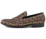 KEATS I SPIKE LOAFER BY BOLANO I RED