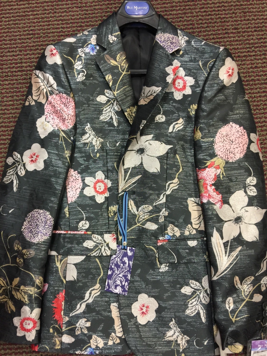 BLU MARTINI I 9256 COUNTY SPORT COAT I MULTI COLR