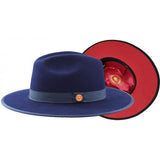 Bruno Capelo  Monarch MO-205 Hat Navy/Red