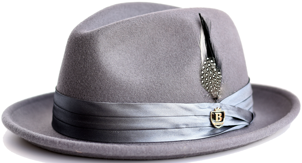 Bruno Capelo Giovani Fedora UN-118 Steel Grey