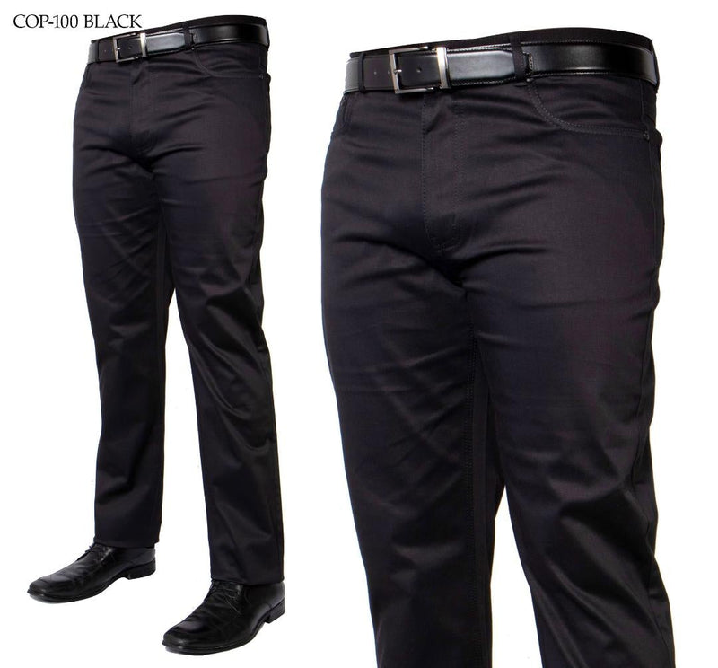Prestige COP-100 Tailored Denim Pants Black