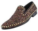 KEATS I SPIKE LOAFER BY BOLANO I RED