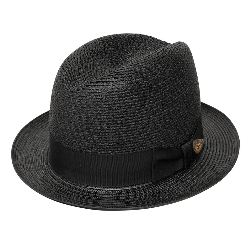 Dobbs Madison Straw Hat Black