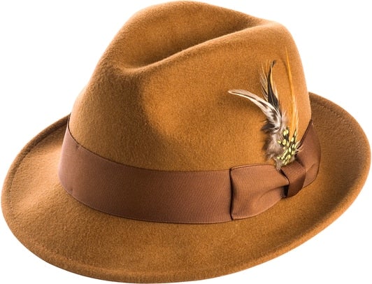 H-10 I MONTIQUE FELT HAT I BRONZE