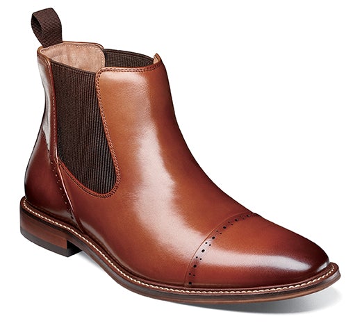 Stacy Adams Maury DRESS Boot 25492 Cognac
