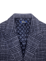 Bellucci Dean B226 3/4 Coat Blue Pattern