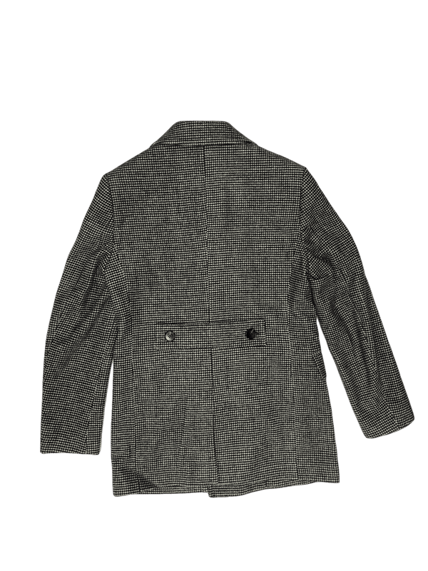 Bellucci Brando B232 Double Breasted Peacoat  Black