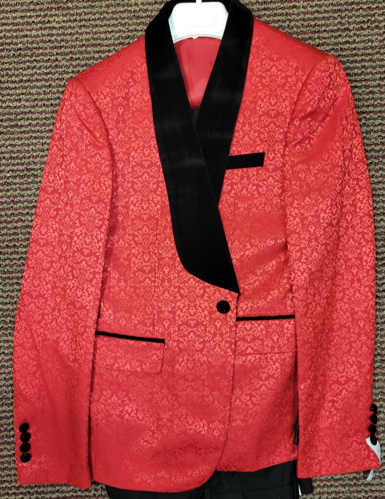 Rossi Man Smoking Tux RM1448 Red