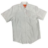 Inserch SS717-02 Short Sleeve Linen Shirt White