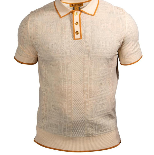 Prestige CMK-220 Short Sleeve Polo Sand
