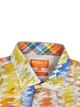 Inserch LS2907-16 Long Sleeve Linen Shirt Yellow