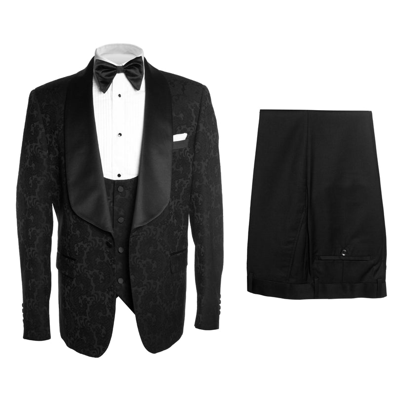 Rossi Man Smoking Tux RM1062 Black