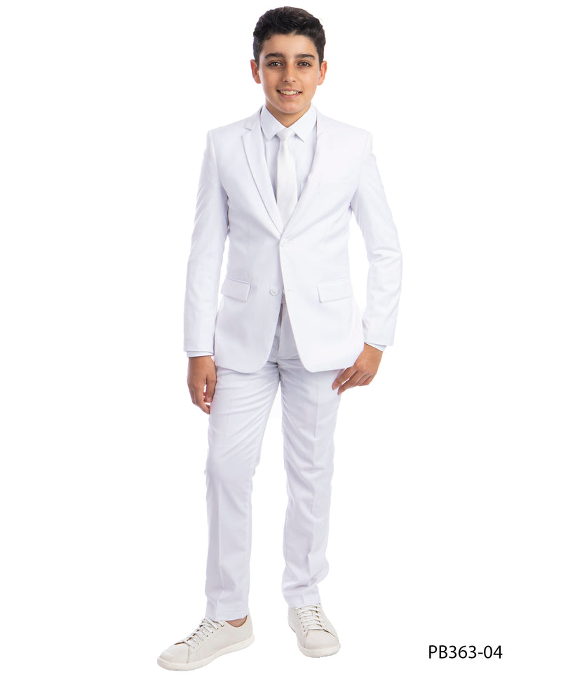 Perry Ellis  PB363 5 pieces Kids Suits  White