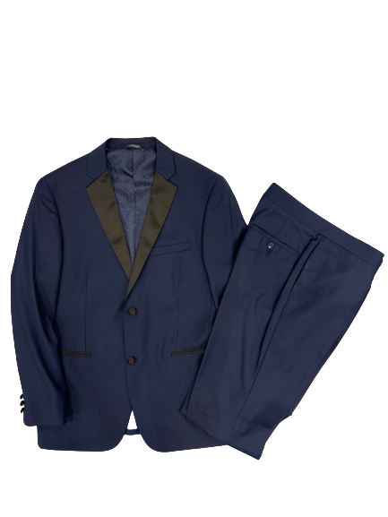 Caravelli T600512H-600560 Slim Fit Tuxedo Suit Midnight Blue