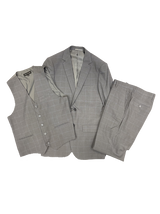 Alberto Cardinali HB121044 3 pcs Slim Fit Suit Medium Grey