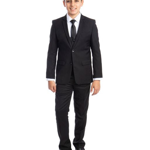 Perry Ellis  PB363 5 pieces Kids Suits  Black