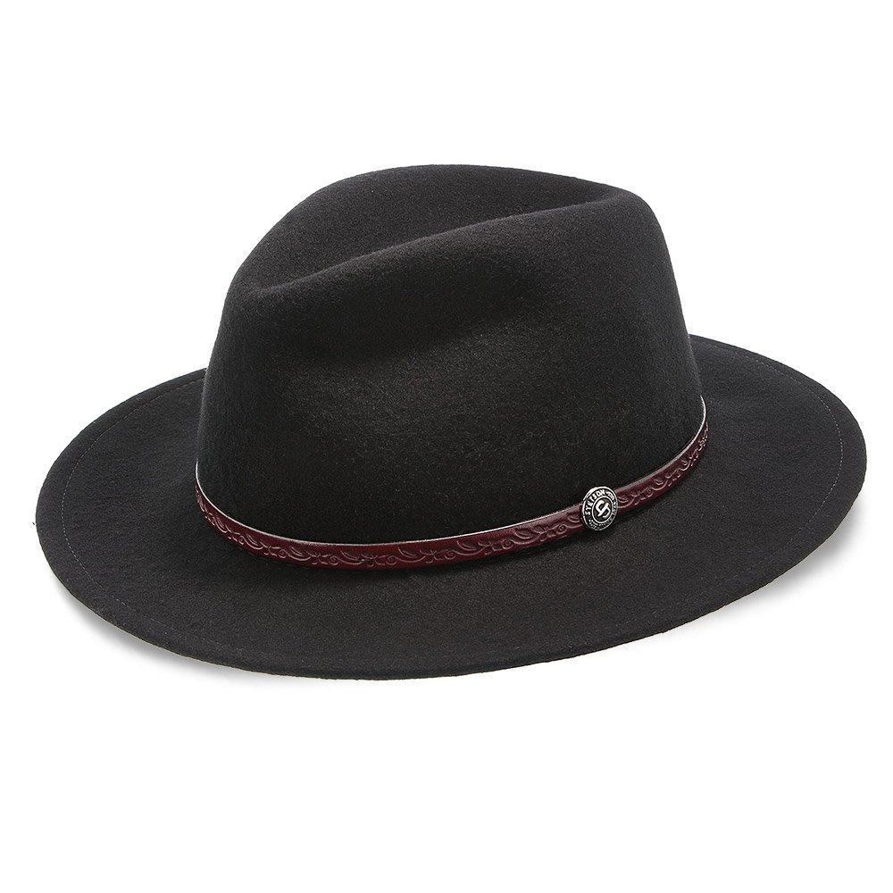 Stetson I Cromwell Wool Felt Fedora I Black